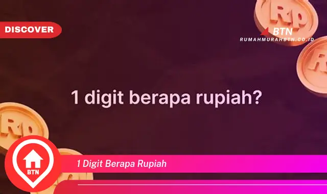 1 digit berapa rupiah