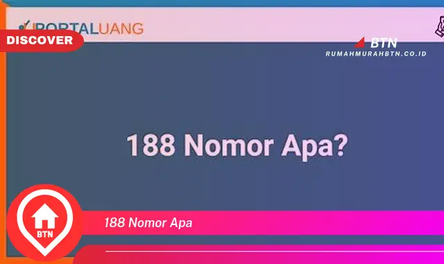 188 nomor apa