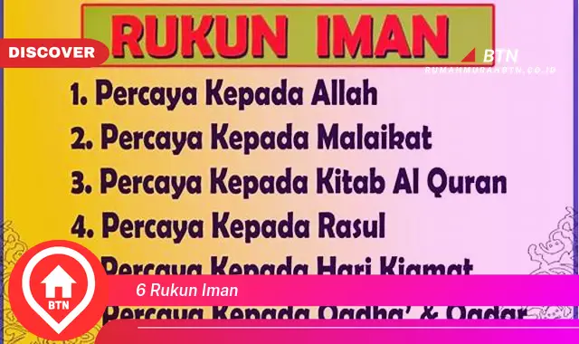 6 rukun iman