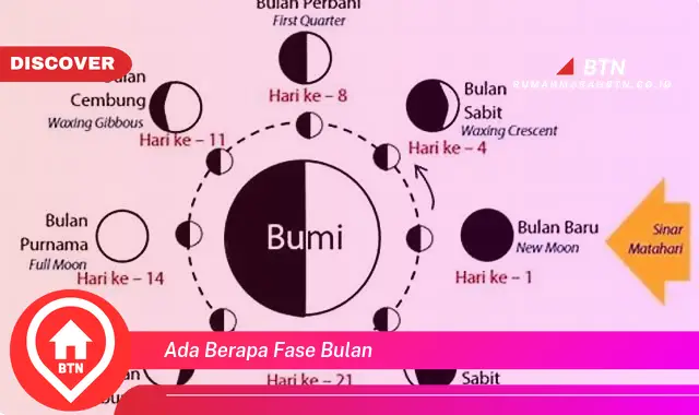 ada berapa fase bulan