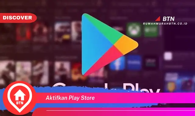 aktifkan play store