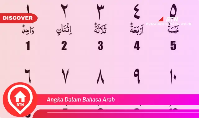 angka dalam bahasa arab