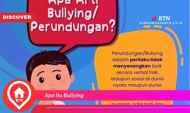 apa itu bullying