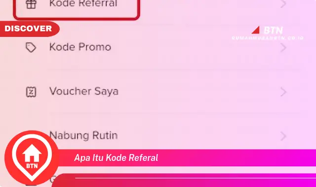 apa itu kode referal