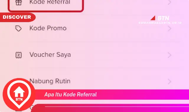 apa itu kode referral