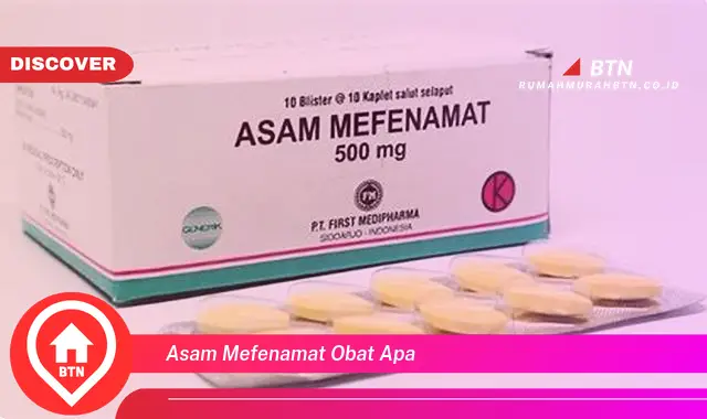 asam mefenamat obat apa