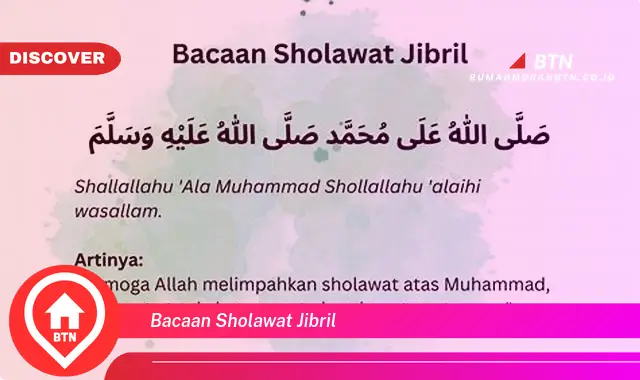 bacaan sholawat jibril