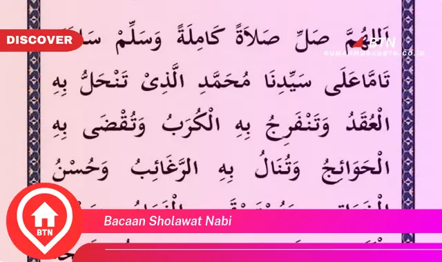 bacaan sholawat nabi