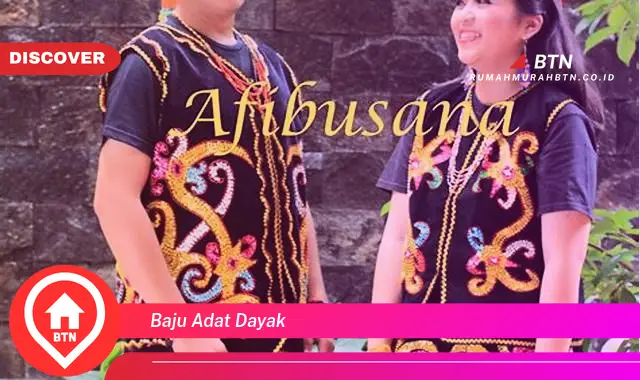 baju adat dayak