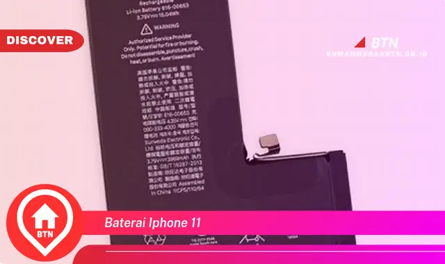 baterai iphone 11