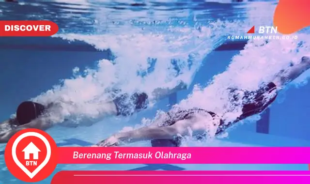 berenang termasuk olahraga