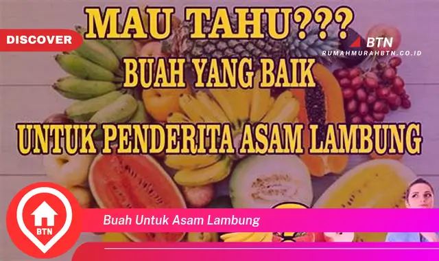 buah untuk asam lambung