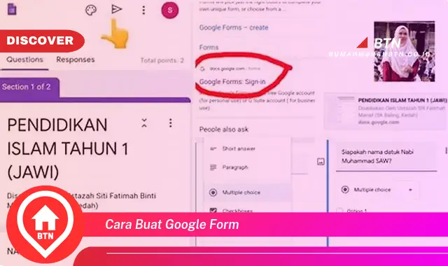 cara buat google form