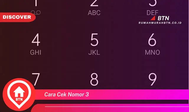 cara cek nomor 3