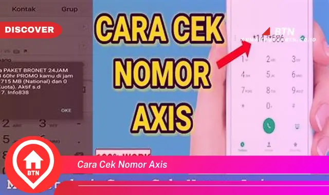 cara cek nomor axis