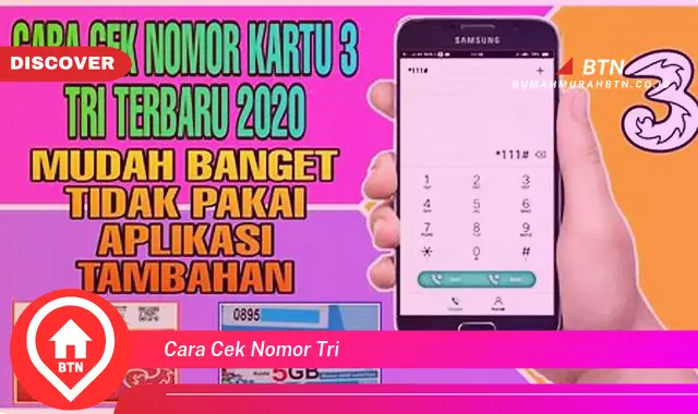 cara cek nomor tri