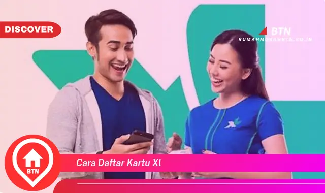 cara daftar kartu xl