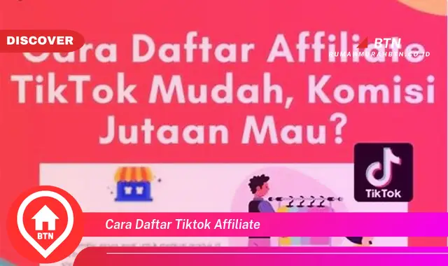 cara daftar tiktok affiliate