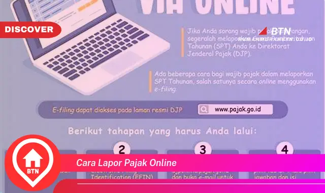 cara lapor pajak online