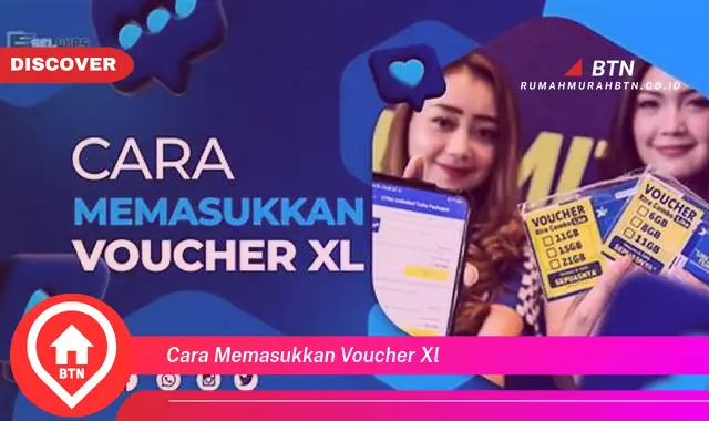 cara memasukkan voucher xl