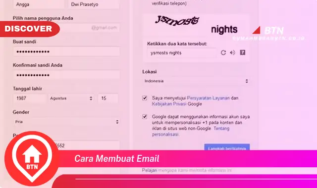 cara membuat email