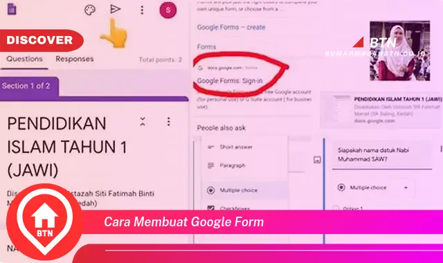 cara membuat google form