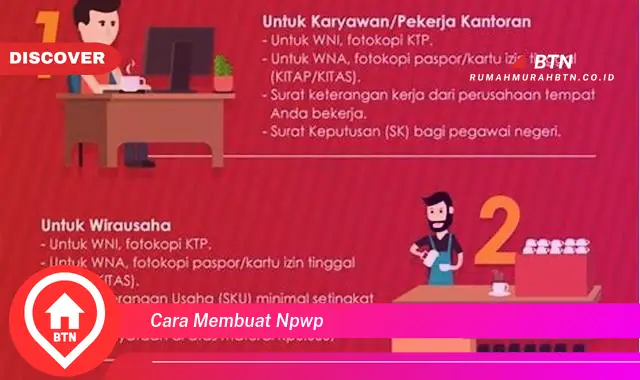 cara membuat npwp