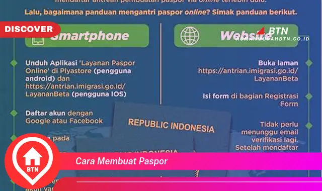 cara membuat paspor