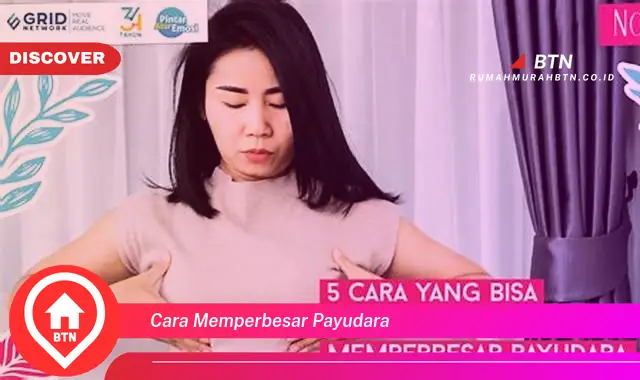 cara memperbesar payudara