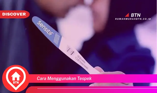 cara menggunakan tespek