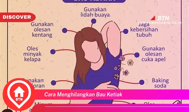 cara menghilangkan bau ketiak