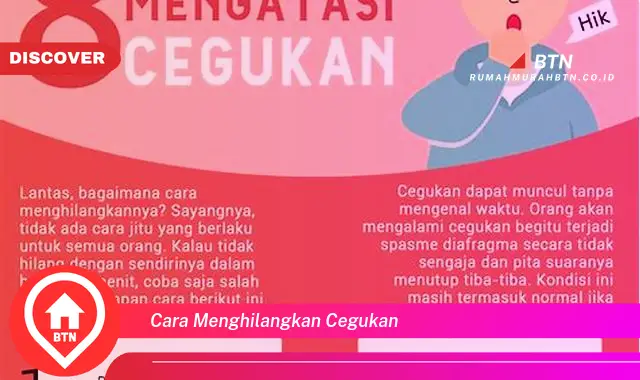 cara menghilangkan cegukan