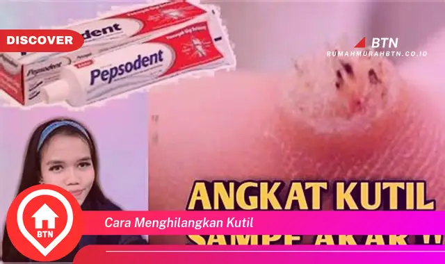 cara menghilangkan kutil