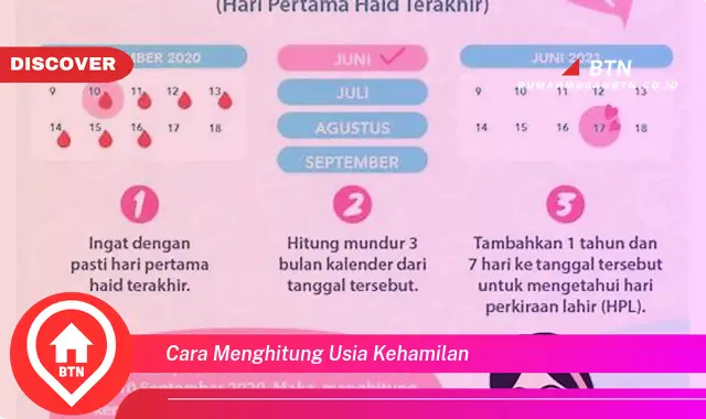 cara menghitung usia kehamilan