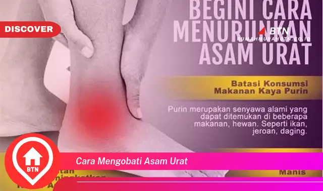 cara mengobati asam urat