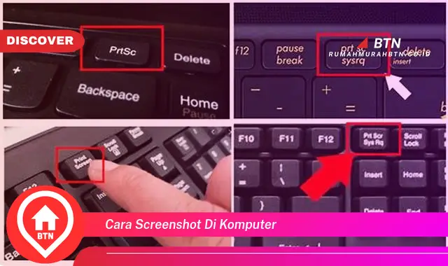 cara screenshot di komputer