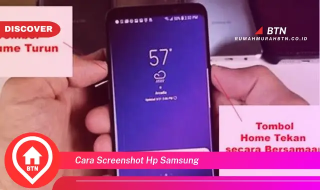 cara screenshot hp samsung