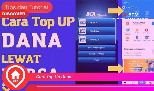 cara top up dana