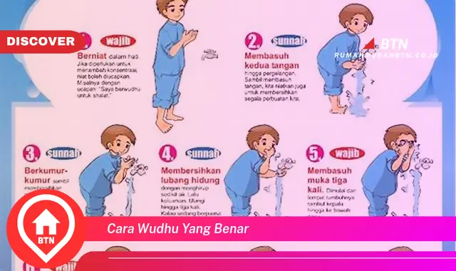 cara wudhu yang benar