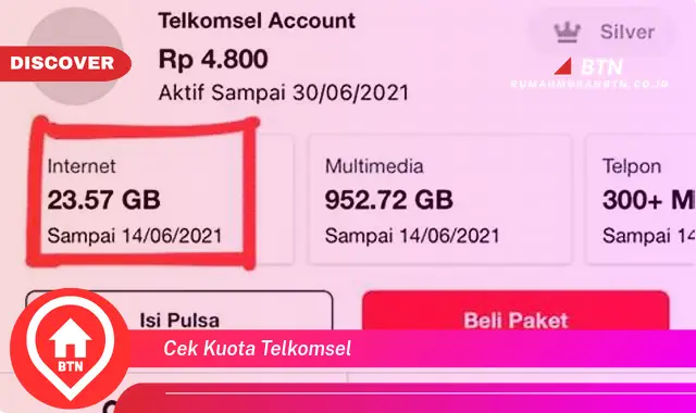 cek kuota telkomsel