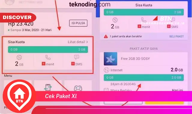 cek paket xl