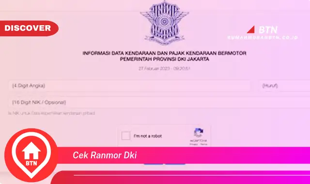 cek ranmor dki