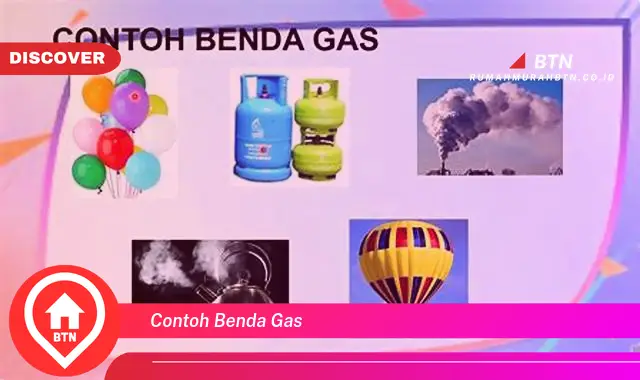 contoh benda gas