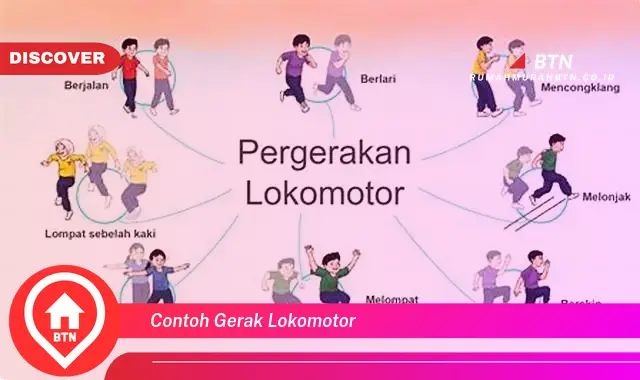 contoh gerak lokomotor