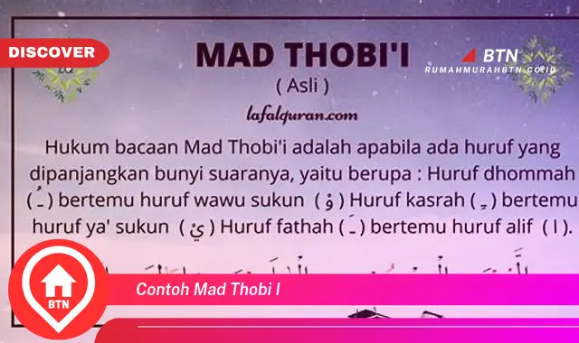 contoh mad thobi i