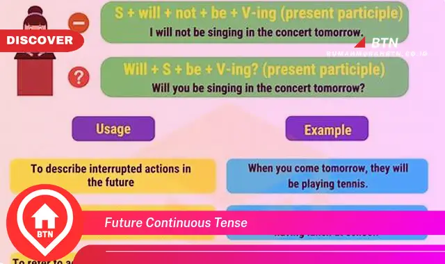 future continuous tense