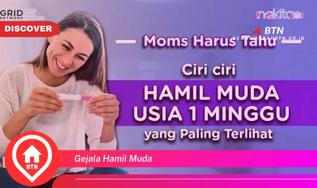 gejala hamil muda