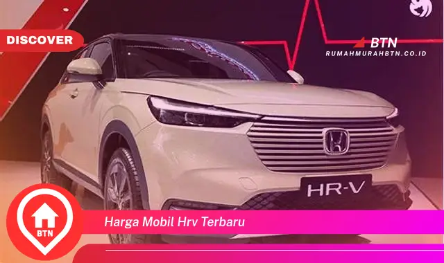 harga mobil hrv terbaru