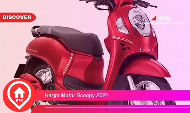 harga motor scoopy 2021