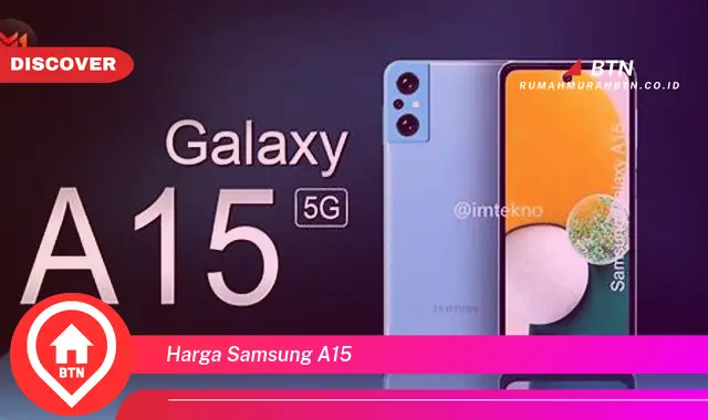 harga samsung a15